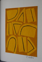 Load image into Gallery viewer, 染絵額 (マホガニー / 小)  / 名取敏雄
