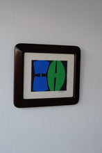 Load image into Gallery viewer, 染絵額 (マホガニー / 小)  / 名取敏雄
