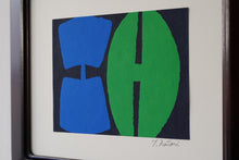 Load image into Gallery viewer, 染絵額 (マホガニー / 小)  / 名取敏雄
