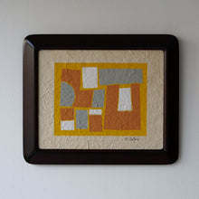 Load image into Gallery viewer, 染絵額 窓(マホガニー / 大) / 名取敏雄
