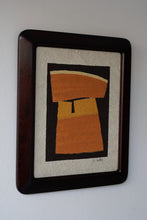 Load image into Gallery viewer, 染絵額 隙間 (マホガニー /  大)  / 名取敏雄
