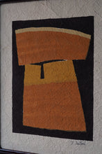 Load image into Gallery viewer, 染絵額 隙間 (マホガニー /  大)  / 名取敏雄
