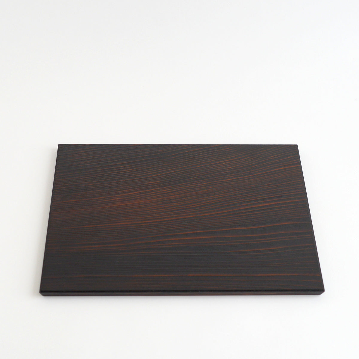 紀平佳丈　浮造盆330×280(拭漆) 5枚 紀平佳丈浮造盆330×280(拭漆) 5枚