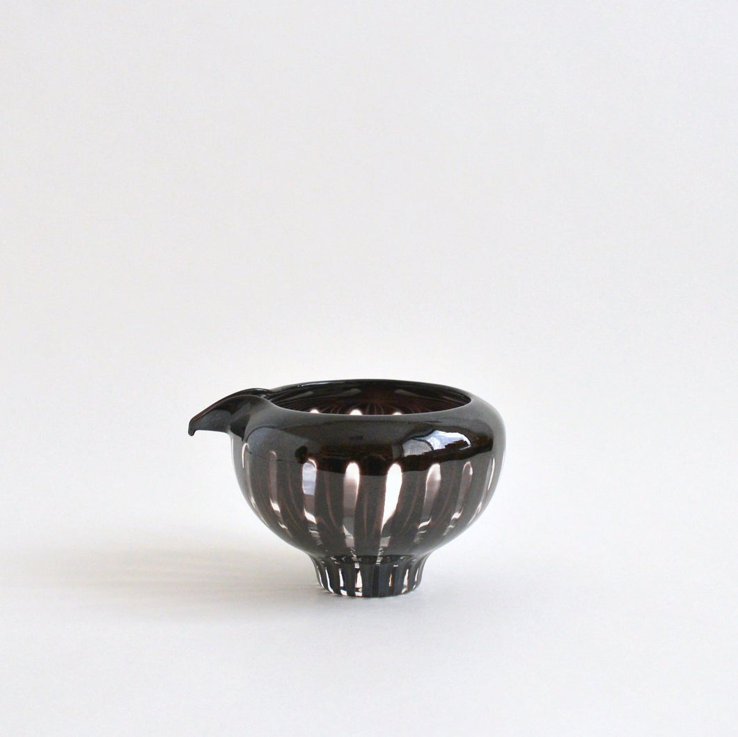 ren片口φ110（ブラック） / Hiroy Glass Studio