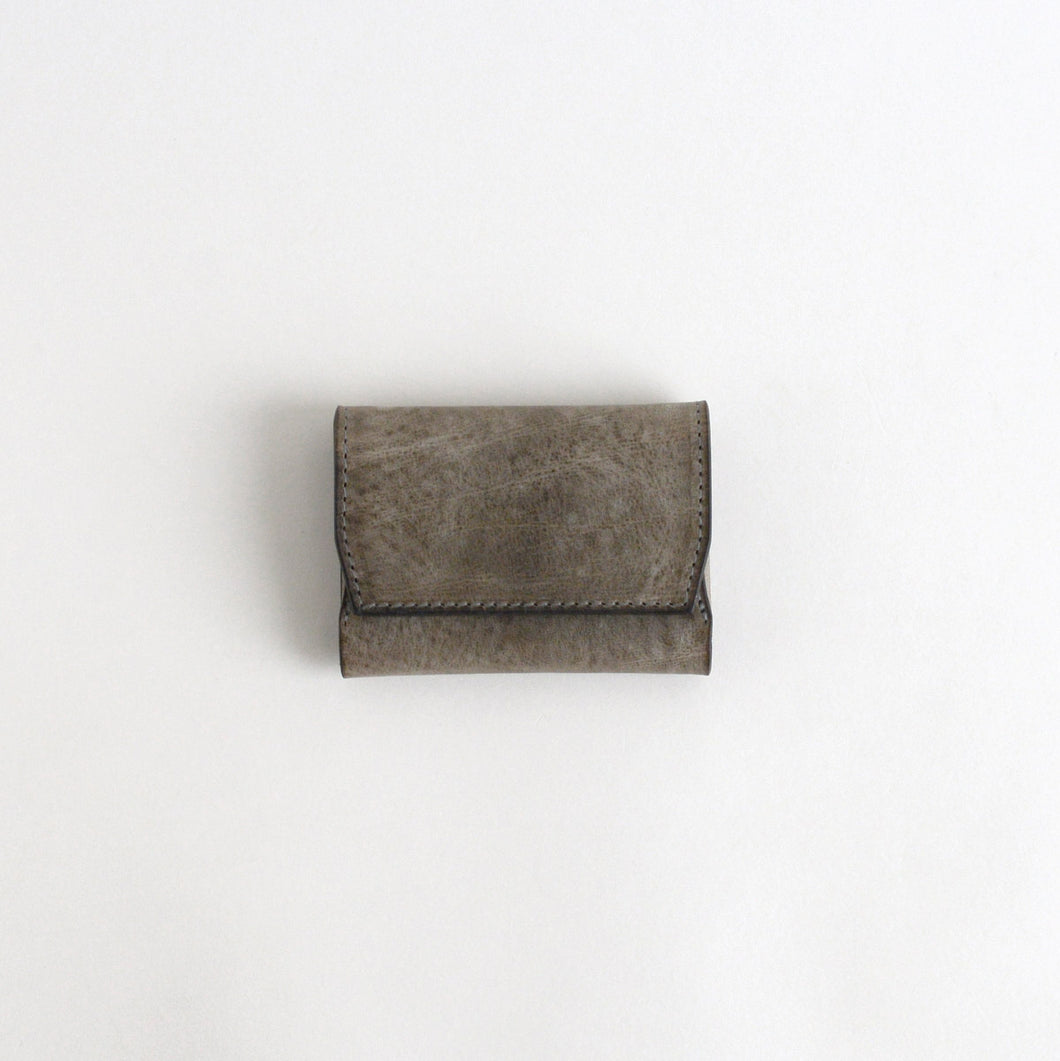 ミレルバ・ボックス（M)　カード型財布（KW)　GL(グレー) / 小河眞平